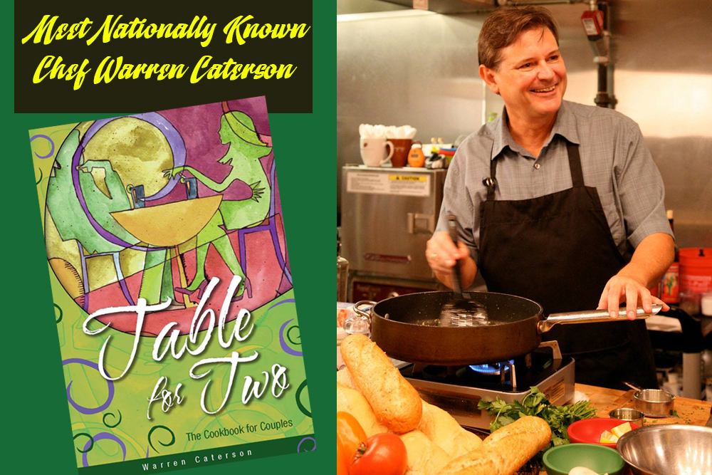 Chef Warren Caterson — Nationally known author of Table for Two